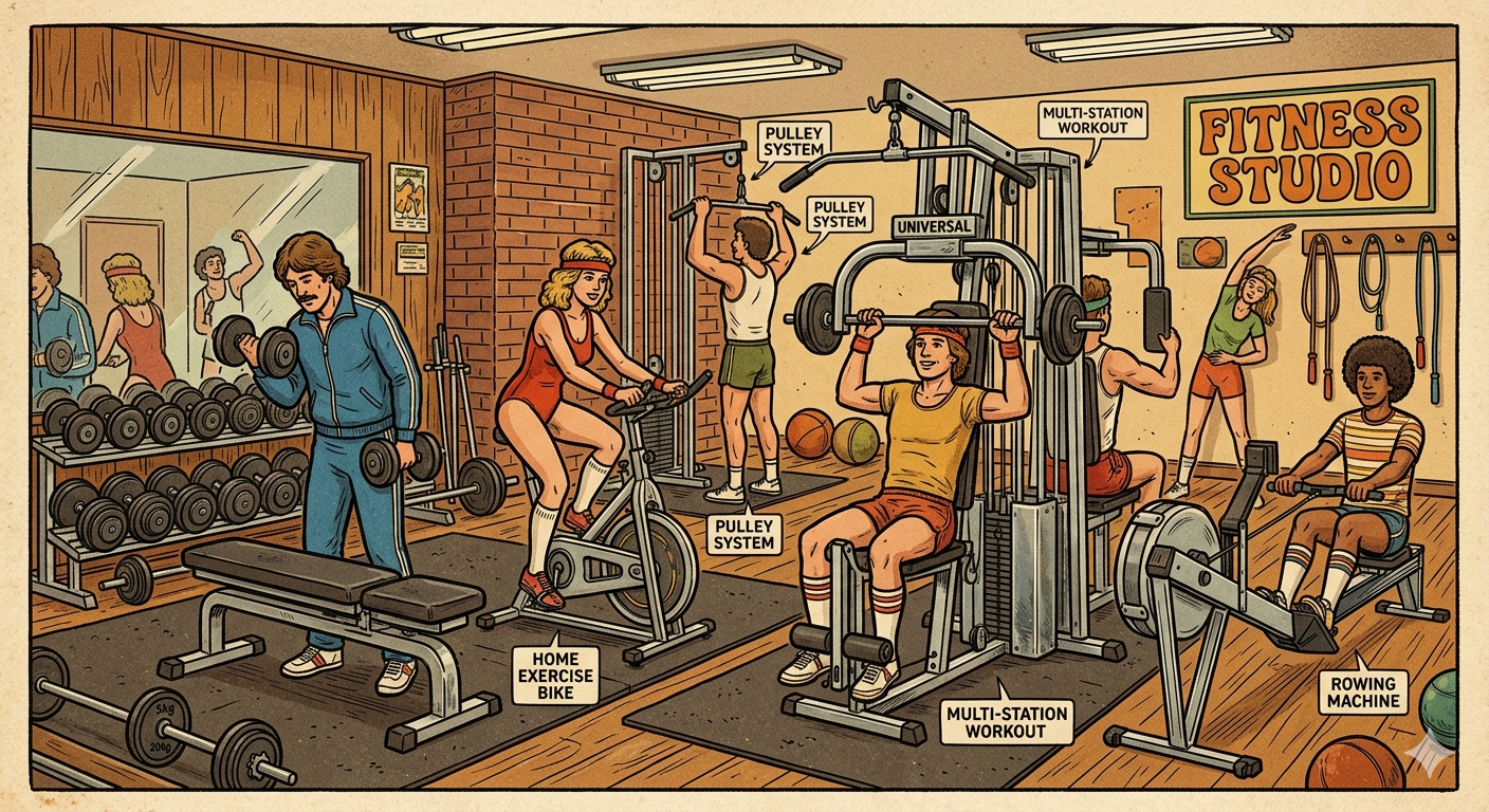 Fitnessmaterialen